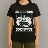 2nd Grade Level Complete Last Day Of School Graduation T-Shirt thumb 4