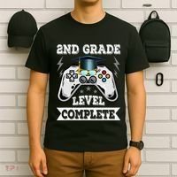 2nd Grade Level Complete Last Day Of School Graduation T-Shirt thumb 6
