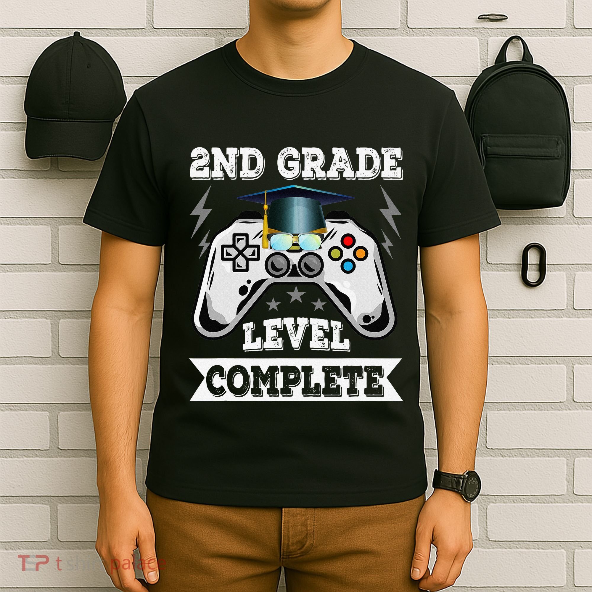 2nd Grade Level Complete Last Day Of School Graduation T-Shirt