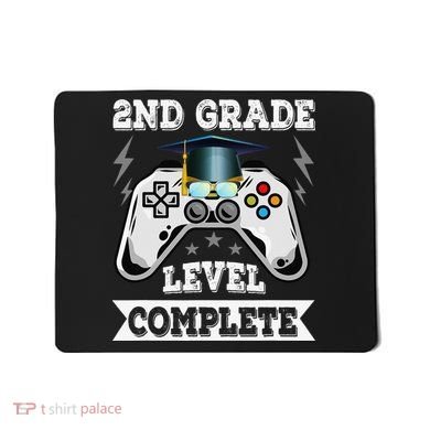 2nd Grade Level Complete Last Day Of School Graduation Mousepad