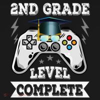 2nd Grade Level Complete Last Day Of School Graduation Mousepad thumb 1