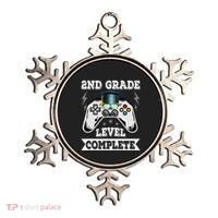 2nd Grade Level Complete Last Day Of School Graduation Ornament thumb 0