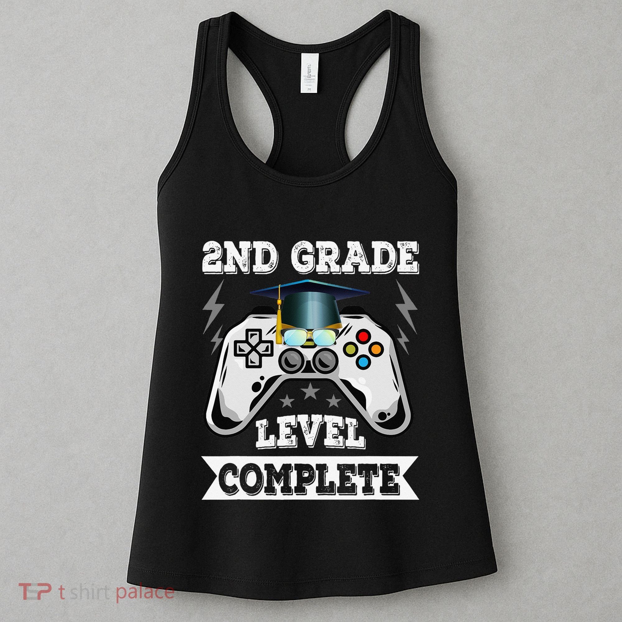 2nd Grade Level Complete Last Day Of School Graduation Women's Tank Top