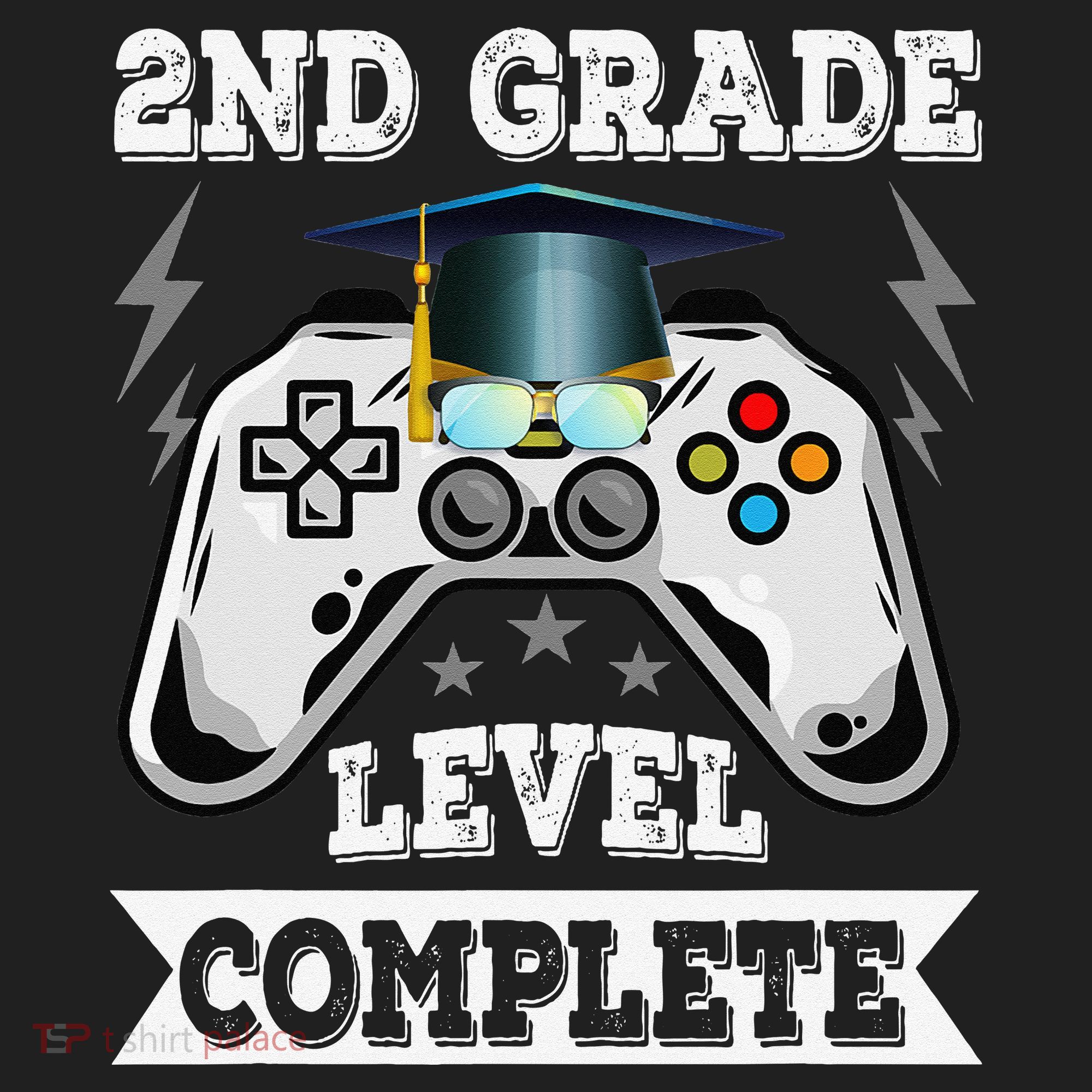 2nd Grade Level Complete Last Day Of School Graduation Hat