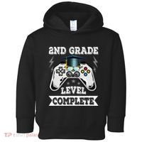 2nd Grade Level Complete Last Day Of School Graduation Toddler Hoodie thumb 0