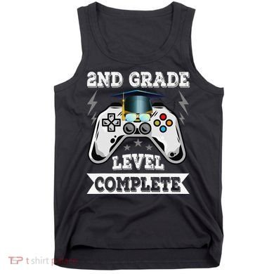 2nd Grade Level Complete Last Day Of School Graduation Tank Top