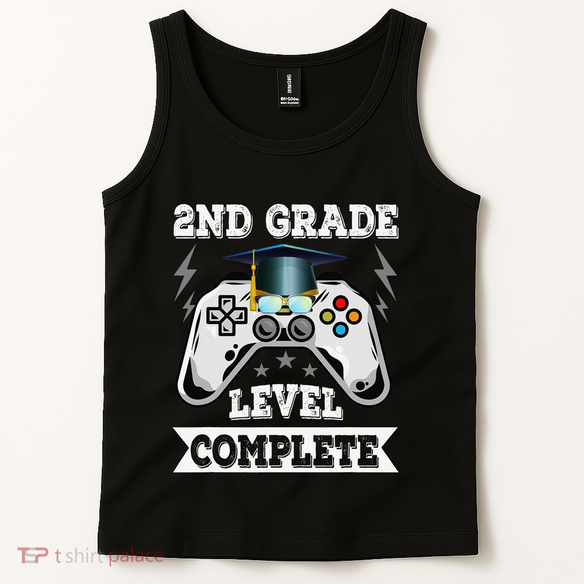 2nd Grade Level Complete Last Day Of School Graduation Tank Top