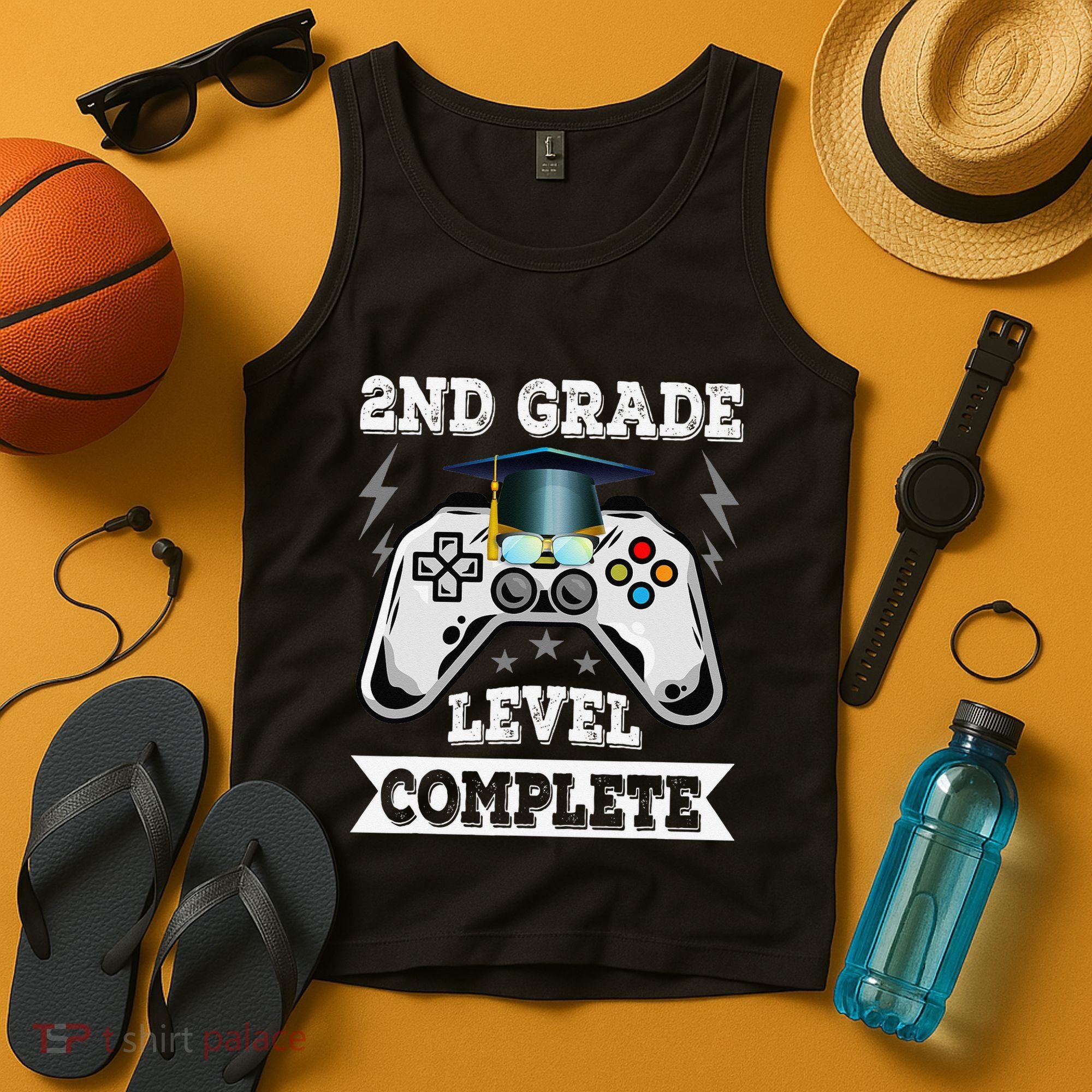 2nd Grade Level Complete Last Day Of School Graduation Tank Top
