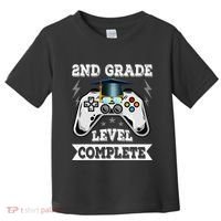 2nd Grade Level Complete Last Day Of School Graduation Toddler T-Shirt thumb 0
