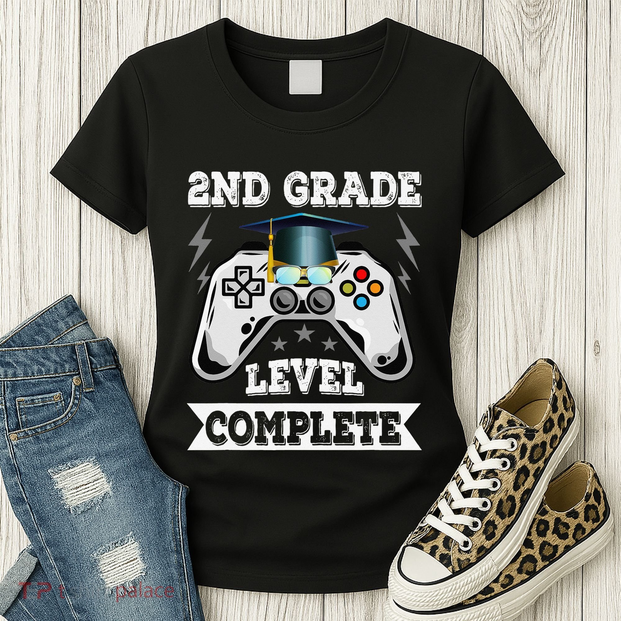 2nd Grade Level Complete Last Day Of School Graduation Women's T-Shirt