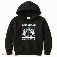 2nd Grade Level Complete Last Day Of School Graduation Kids Hoodie thumb 0
