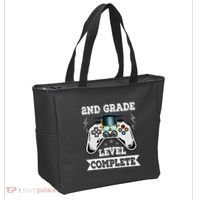 2nd Grade Level Complete Last Day Of School Graduation Tote Bag thumb 2