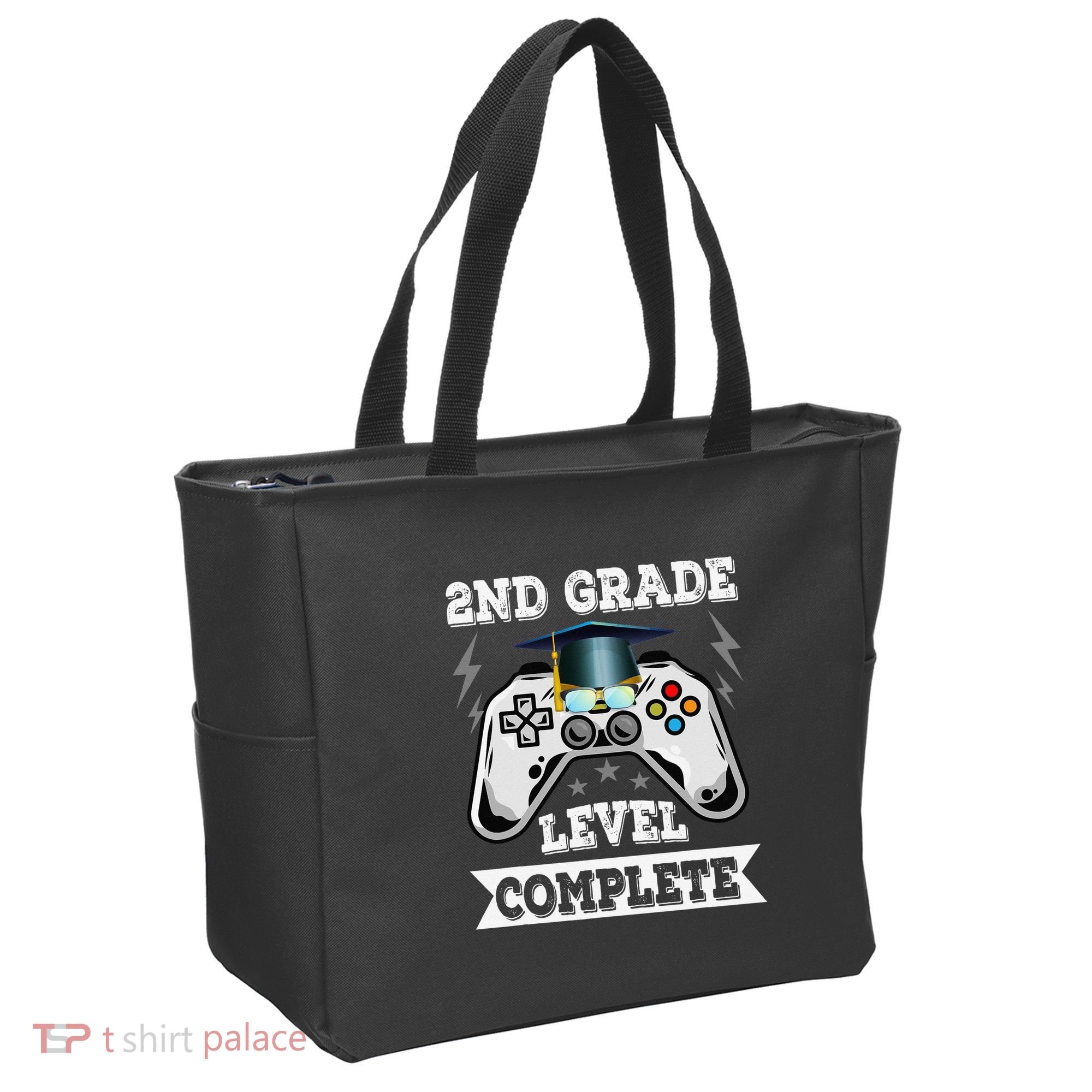 2nd Grade Level Complete Last Day Of School Graduation Tote Bag