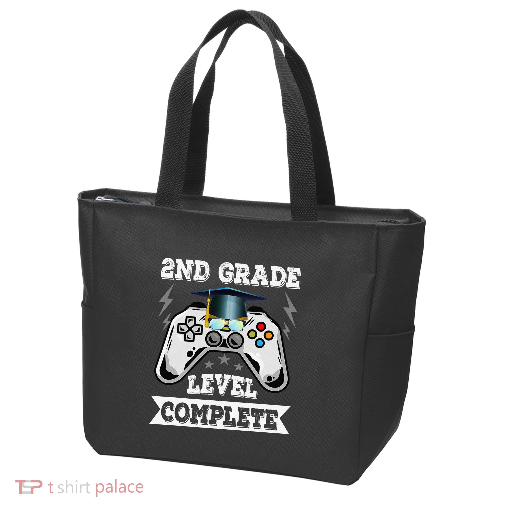 2nd Grade Level Complete Last Day Of School Graduation Tote Bag