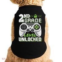 2nd Grade Level Unlocked Video Game Back To School Doggie Tank thumb 0