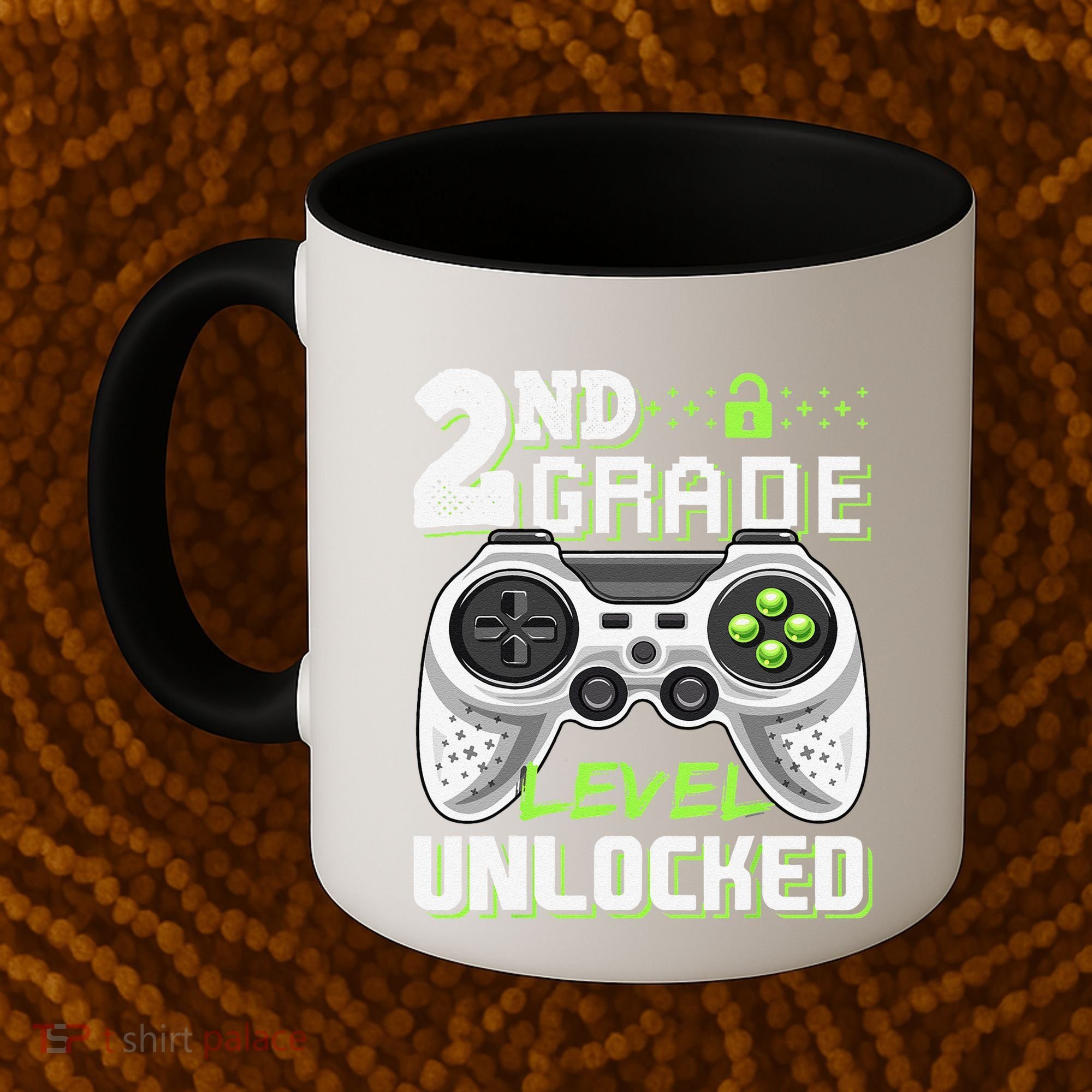 2nd Grade Level Unlocked Video Game Back To School Coffee Mug