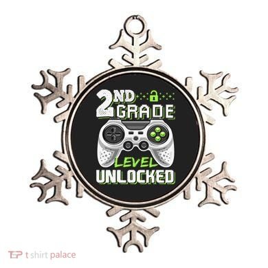 2nd Grade Level Unlocked Video Game Back To School Ornament