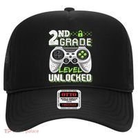 2nd Grade Level Unlocked Video Game Back To School Hat thumb 0