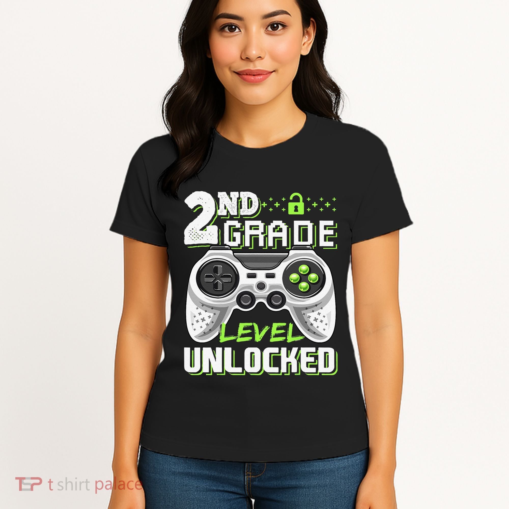 2nd Grade Level Unlocked Video Game Back To School Women's T-Shirt