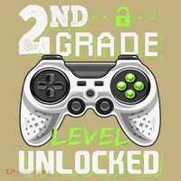 2nd Grade Level Unlocked Video Game Back To School Sweatshirt thumb 2