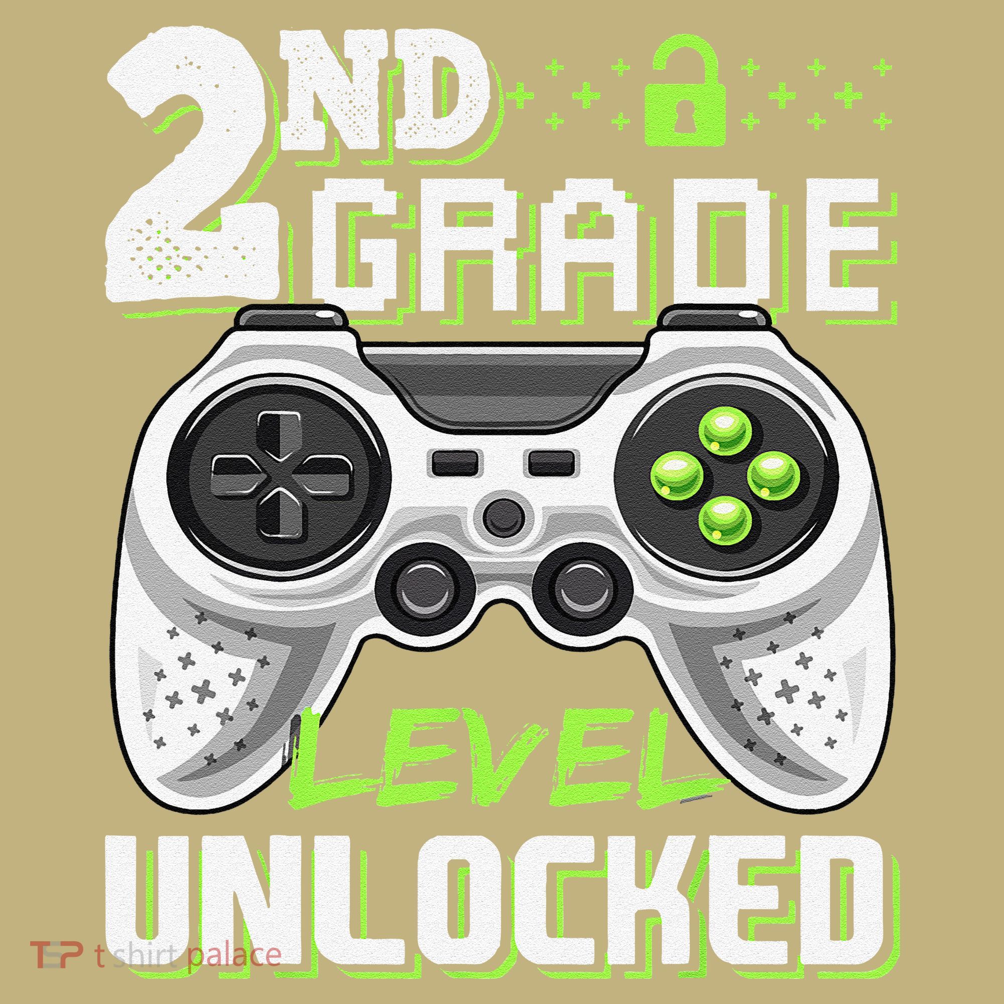 2nd Grade Level Unlocked Video Game Back To School Sweatshirt