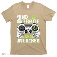 2nd Grade Level Unlocked Video Game Back To School T-Shirt thumb 0