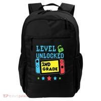 2nd Grade Level Unlocked Gamer First Day Of School Boy Backpack thumb 0