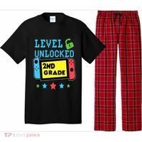 2nd Grade Level Unlocked Gamer First Day Of School Boy Pajama Set thumb 0