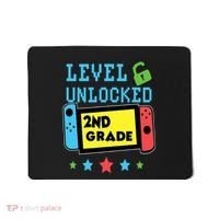 2nd Grade Level Unlocked Gamer First Day Of School Boy Mousepad thumb 0