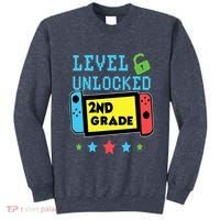 2nd Grade Level Unlocked Gamer First Day Of School Boy Sweatshirt thumb 0