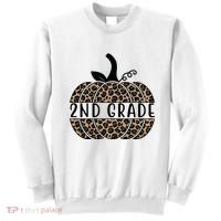 2nd Grade Leopard Pumpkin Sweatshirt thumb 0