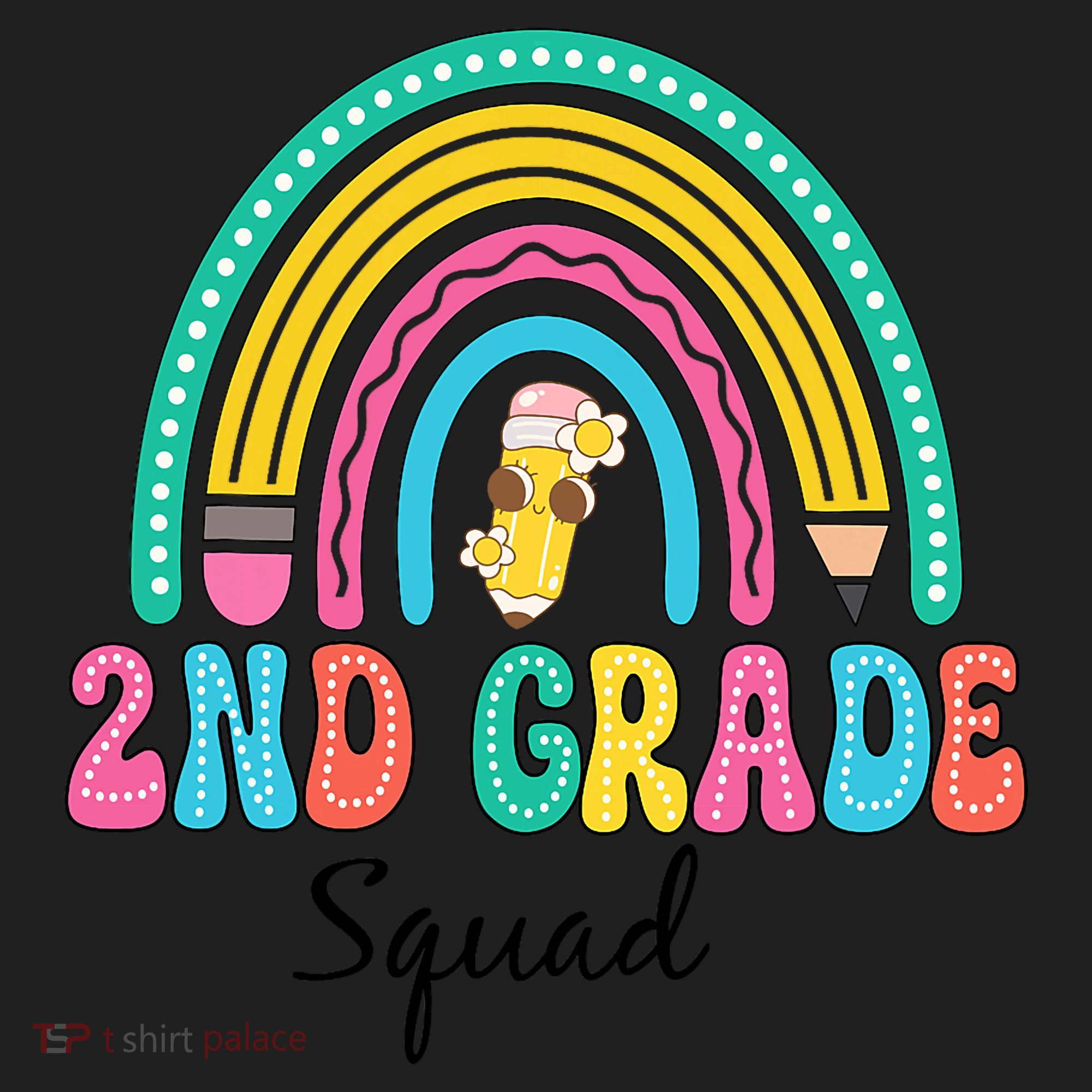 2nd Grade Squad Second Teacher Student Team Back To School Women's Sweatshirt