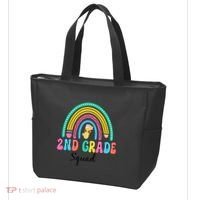 2nd Grade Squad Second Teacher Student Team Back To School Tote Bag thumb 3