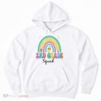 2nd Grade Squad Second Teacher Student Team Back To School Hoodie thumb 0
