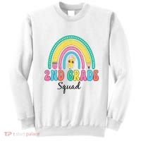 2nd Grade Squad Second Teacher Student Team Back To School Sweatshirt thumb 0