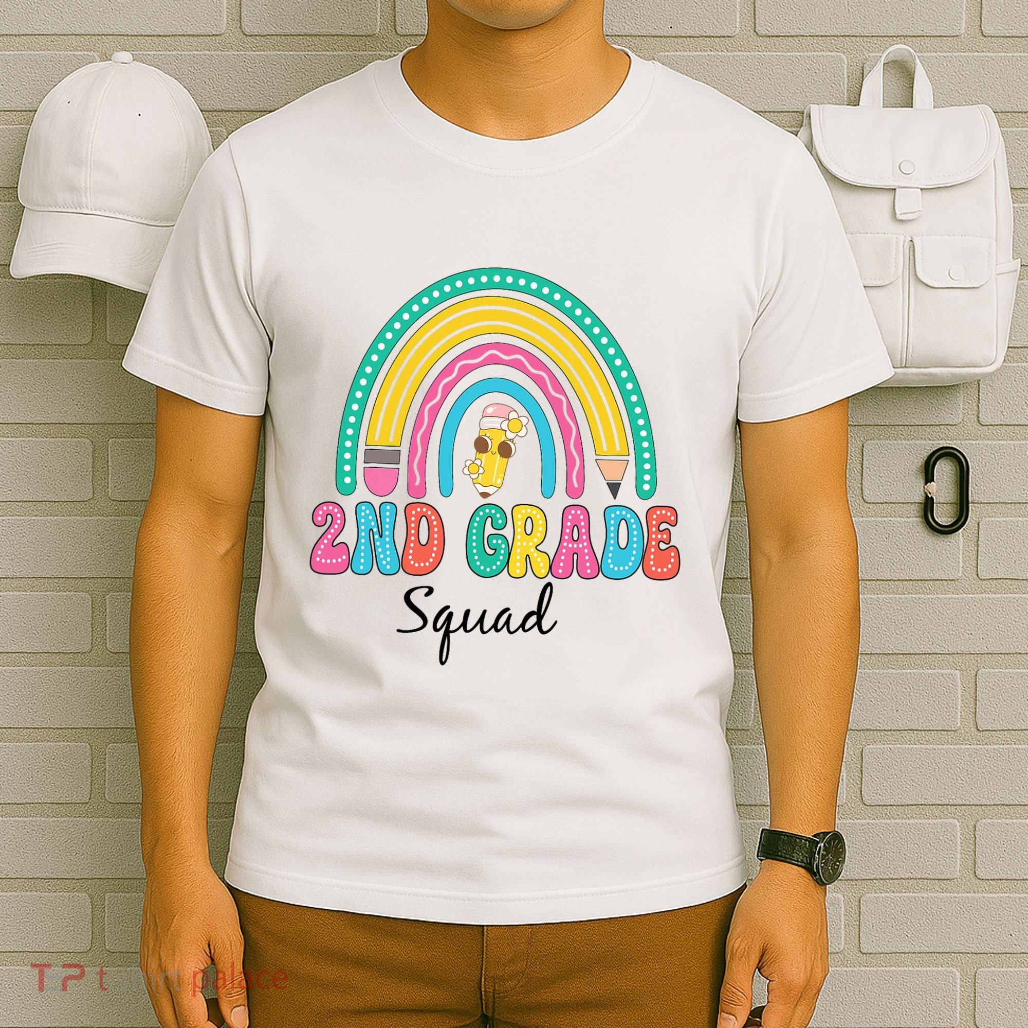 2nd Grade Squad Second Teacher Student Team Back To School T-Shirt