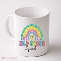 2nd Grade Squad Second Teacher Student Team Back To School Coffee Mug thumb 0