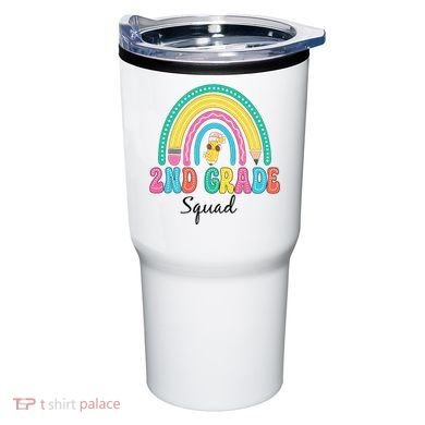 2nd Grade Squad Second Teacher Student Team Back To School Tumbler