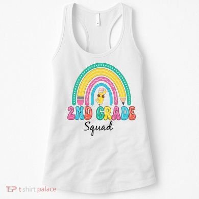 2nd Grade Squad Second Teacher Student Team Back To School Women's Tank Top