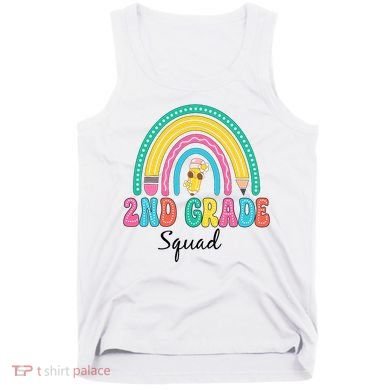 2nd Grade Squad Second Teacher Student Team Back To School Tank Top
