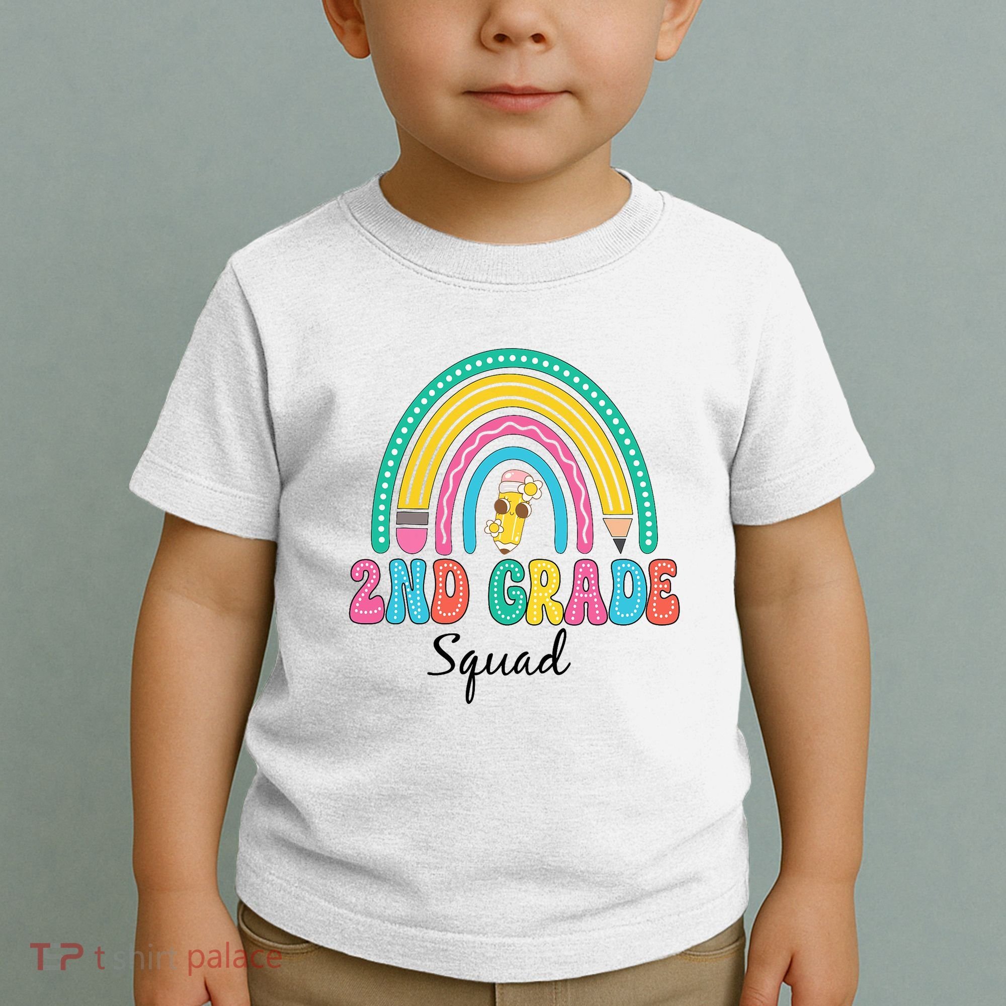 2nd Grade Squad Second Teacher Student Team Back To School Toddler T-Shirt