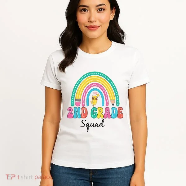 2nd Grade Squad Second Teacher Student Team Back To School Women's T-Shirt