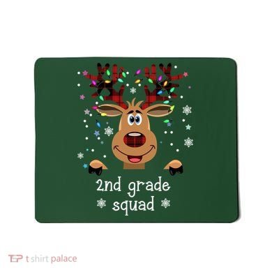 2nd Grade Squad Reindeer Christmas Mousepad