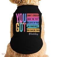 2You Got This DonT Stress Rock The Test Test Day Doggie Tank thumb 0