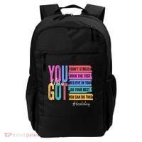 2You Got This DonT Stress Rock The Test Test Day Backpack thumb 0