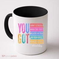 2You Got This DonT Stress Rock The Test Test Day Coffee Mug thumb 0