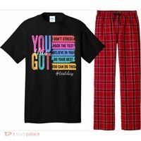 2You Got This DonT Stress Rock The Test Test Day Pajama Set thumb 0