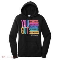 2You Got This DonT Stress Rock The Test Test Day Women's Hoodie thumb 0
