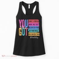2You Got This DonT Stress Rock The Test Test Day Women's Tank Top thumb 0