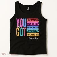 2You Got This DonT Stress Rock The Test Test Day Tank Top thumb 2